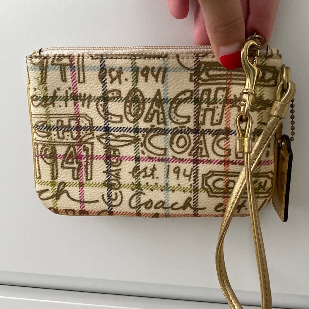 Coach wristlet